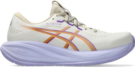 Asics Gel-Cumulus 28 Women's Running Shoes - White/Purple