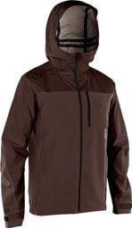 ION Shelter 3L Hybrid MTB Jacket Brown