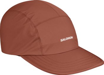 Gorra impermeable Salomon Bonatti Pro marrón