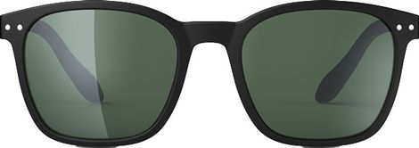 Izipizi Journey Unisex Glasses Black - Green Lenses - Polarized