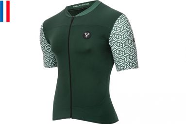 Maglia manica corta LeBram Aspin Agave Green Slim Fit