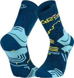 Socken Trek Bv Sport Sportgr Haute Polyamide GR TMB Blau / Gelb