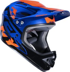 Casque Intégral Kenny Downhill Bleu/Orange - Produit Reconditionné