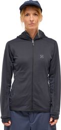Haglöfs L.I.M Mid Multi II Hooded Fleece Zwart voor dames