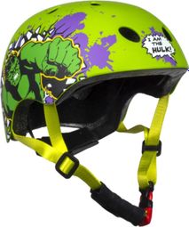 CASQUE VELO ENFANT DISNEY V3 HULK VERT AVEC MOLETTE REGLAGE TAILLE 54-58 (VENDU SUR CARTE)