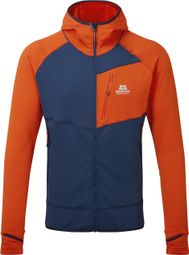 Mountain Equipment Eclipse Fleece Jacket Oranje/Blauw