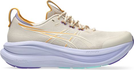 Chaussures Running Asics Gel-Nimbus 28 TR Beige/Violet Femme