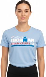 Ironman Frankfurt Himmelblau Kurzarm T-Shirt Women