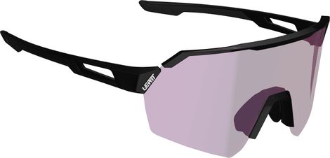 Lunettes Leatt RideViz Lite Cryztal Satin Noir/Verre Iriz Violet