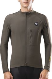LeBram Training Thermische Trui Lange Mouw Khaki Groen