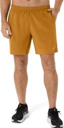 Asics Core 7-Inch Shorts for Men in Orange
