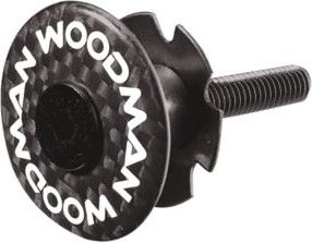 WOODMAN Couvercle Jeu de direction CARBONE COMP pour fourche 1''1/8 Noir