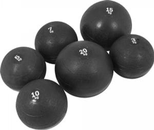 Slam Ball Caoutchouc de 3kg à 20Kg - Poids : LOT DE 6