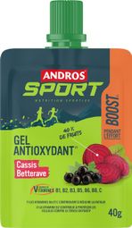 Antioxidant Gel Andros Sport Boost Blackcurrant/Betterave 40g