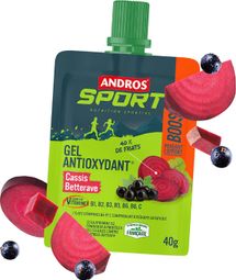 Gel Antioxydant Andros Sport Boost Cassis/Betterave 40g