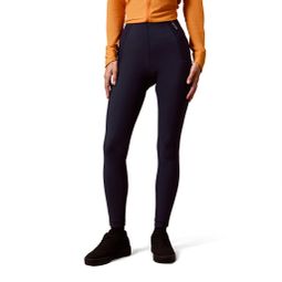 Pantaloncini da ciclismo lunghi senza spalline Endura Loop Ride Thermal blu scuro da donna