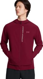 Veste coupe-vent Under Armour OutRun The Storm Rouge Homme