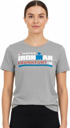 T-Shirt Manches Courtes Ironman Frankfurt Gris Femme