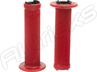 ODI Ruffian Lock-On 143mm Rood / Zwart Grips