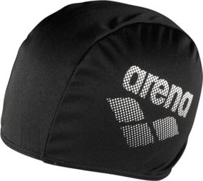Arena Polyester II zwemcap zwart voor kinderen van 6-12 jaar