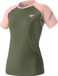 Maillot manches courtes Dynafit Alpine Pro Khaki Rose Femme