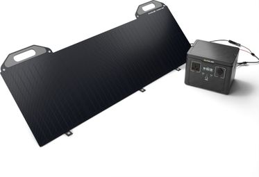 Sunslice Fusion 100 Panneau Solaire Portable Pliable 100W MC4 USB-C 60W USB-A 24W pour Camping  Vanlife et Power Station