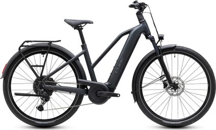 Elektrische VTC Cube Touring Hybrid One 600 Trapeze Shimano 11-versnellingen 600 Wh Bosch 75 Nm 700 mm Cool Grey 2027