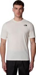 T-Shirt Manches Courtes Homme The North Face Foundation Mountains Faces Blanc