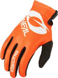 O'Neal Matrix Stacked Orange/White Long Gloves