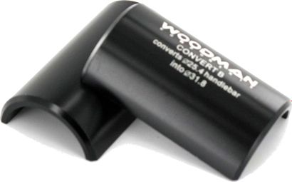 WOODMAN Bar Reductor CONVERT B 25.4/31.8mm Black