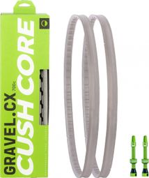 Paire de Mousses Anti-Pincement CushCore Gravel/CX avec Valves Tubeless