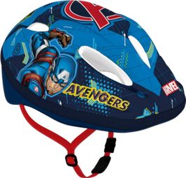 CASQUE VELO ENFANT DISNEY V2 AVENGERS BLEU AVEC MOLETTE REGLAGE TAILLE 54-58 (VENDU SUR CARTE)