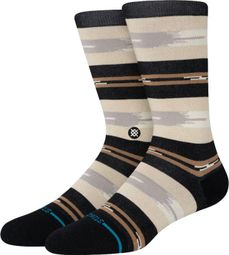 Chaussettes Stance Trail Bound Crew Beige / Noir