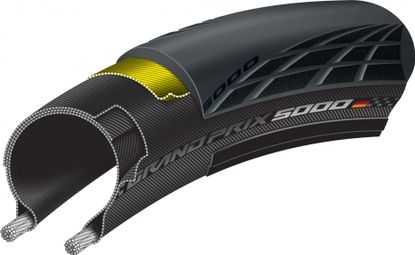 Pneu Route Continental GP 5000 700 mm Tubetype Souple Vectran Breaker BlackChili — vue 3