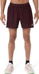 Asics Road 5in Red Men's Shorts