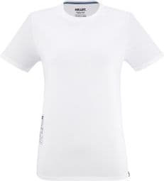 T-Shirt Millet Chamonix Flower Blanc Femme