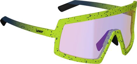 Leatt MadViz One Brille Gelb/Iriz Glas Fuchsia 41 Vlt