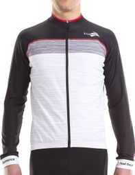Velo Road Long Sleeve Jersey Kiwami PEYRESOURDE White GRAPHITE Black