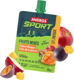 Purée Énergétique Andros Sport Energie Pomme/Mangue/Fruit de la passion 90g