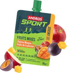 Andros Sport Energy Puree Mela/Mango/Frutto della Passione 90g