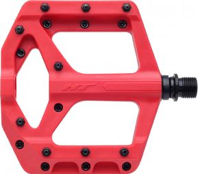 Pair of HT Components Supreme-C PA32A Red Flat Pedals