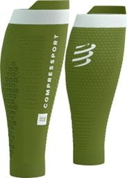 Manchons de compression Compressport R2 3.0 Vert/Blanc