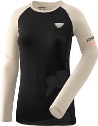 Dynafit Alpine Pro Beige/Black Women's long-sleeved jersey