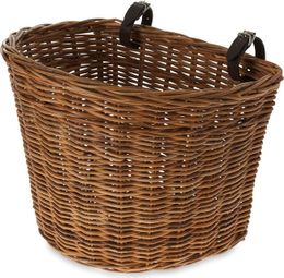 BASIL Panier Avant DARCY en Osier Tressé taille L Brun