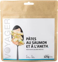 Repas Lyophilisé Voyager Pâtes au Saumon et à l'Aneth 125g