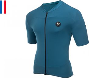 LeBRAM Allos Korte Mouw Jersey Blauw Pelforth