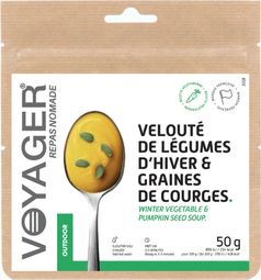 Repas Lyophilisé Voyager Velouté de Légumes d'Hiver & Graines de Courges - 50g