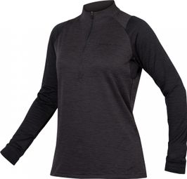 Chaqueta Endura Fleece SIngleTrack para mujer Negra