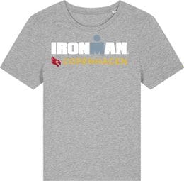 Dames Ironman Kopenhagen Grijs Korte Mouw T-Shirt