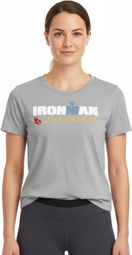 Dames Ironman Kopenhagen Grijs Korte Mouw T-Shirt